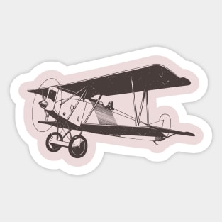 Historical plane design Sticker